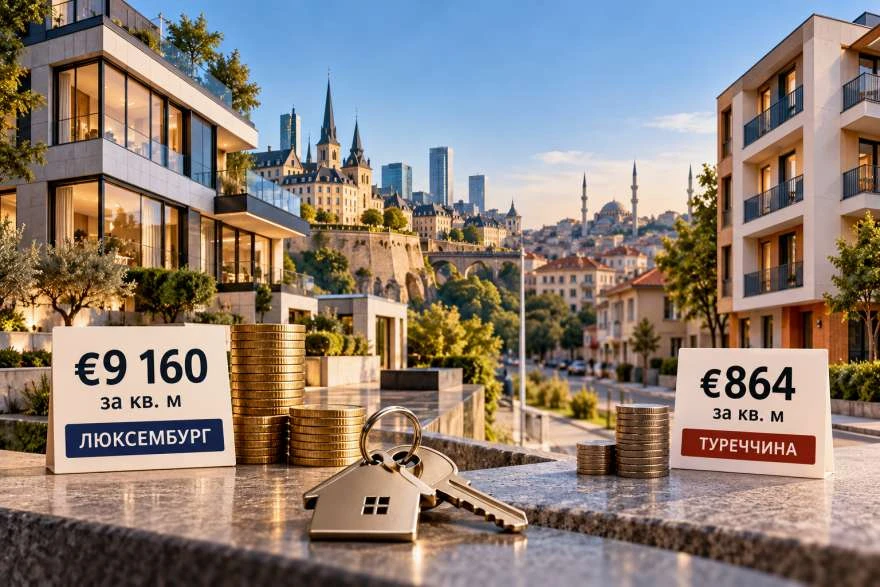 Новобудови в Європі від €864 до €9160 за квадратний метр — рейтинг Deloitte